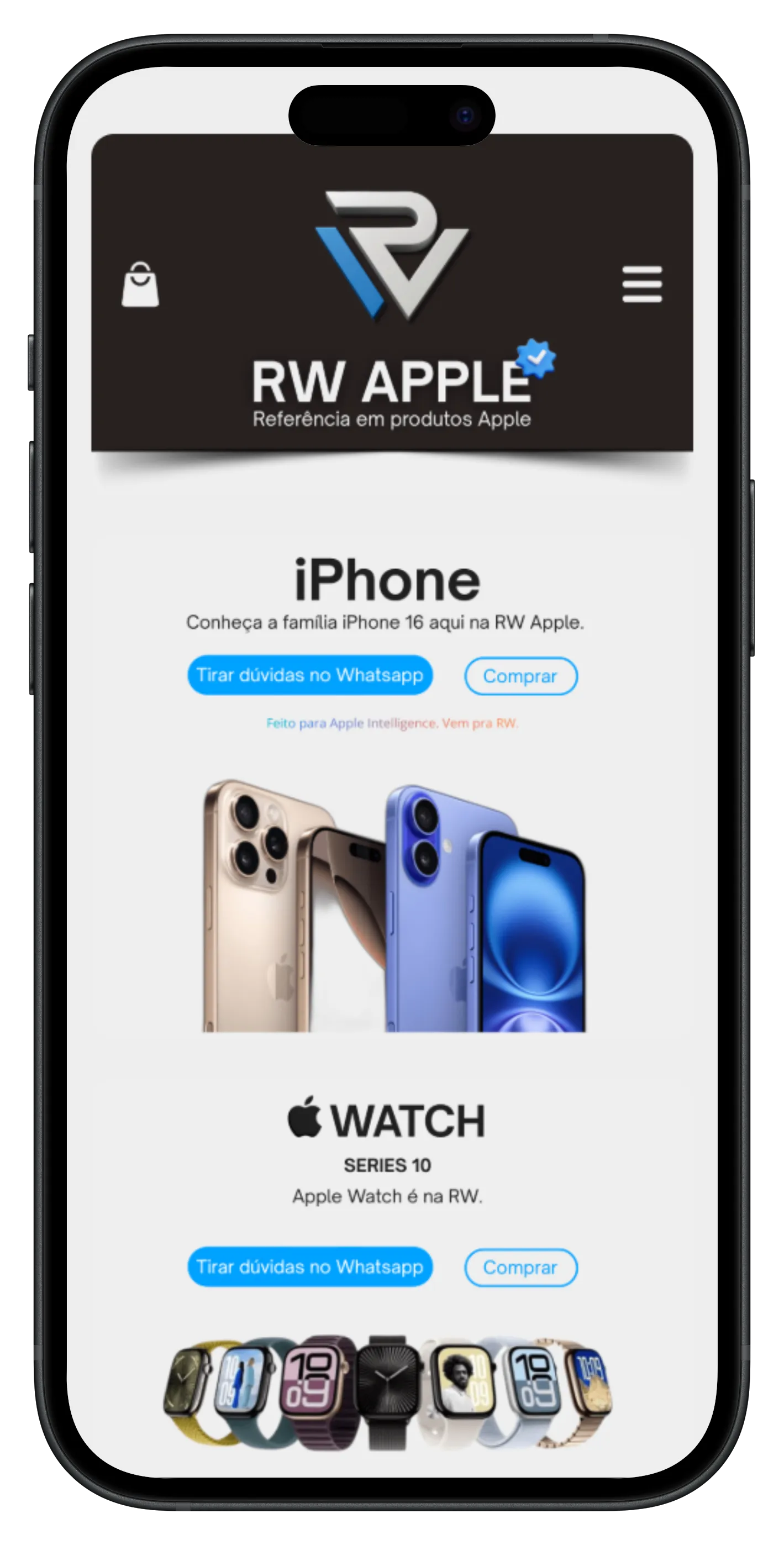 Amostra de BioLink — tema elegante