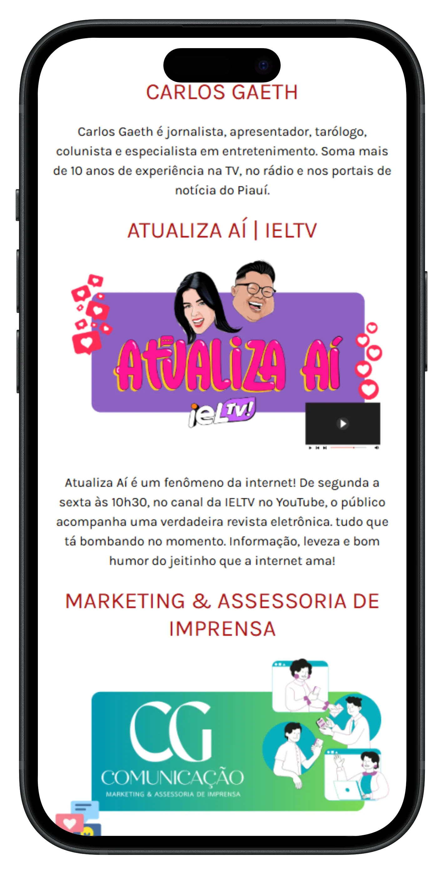 Amostra de BioLink para Portfólio